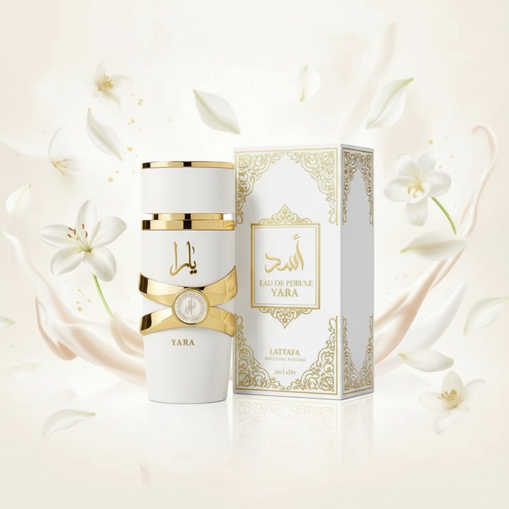 Lattafa Yara Blanc - Flacon et coffret